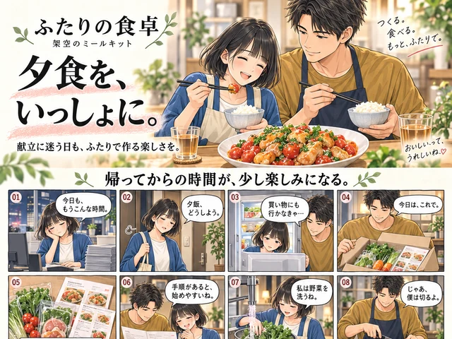 ふたりの食卓：夕食を、いっしょに。